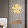 LED Wall Light Modern Nordic Flower Design Bedside Lamp Living Room Bedroom Copper Wall Light 110-120V 220-240V 68W miniinthebox