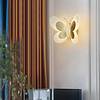 LED Wall Light Nordic Butterfly Design Bedside Light Living Room Bedroom Copper Wall Light 24 W miniinthebox