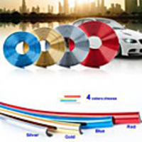 LEEPEE Car Strip Sticker Reflective Stickers Front Hood Grille Decals Car Styling Auto Decoration For VW Golf 6 7 Tiguan