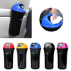 LEEPEE Car-styling Car Trash Can Auto Door Seat Back Visor Trash Bin Ashtray Auto Organizer Storage Box Garbage Rubbish Holder