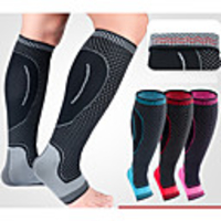 Leg Sleeves Calf Support Calf Compression Sleeves Sporty for Marathon Hiking Basketball Elastic Breathable Sweat-wicking Men
