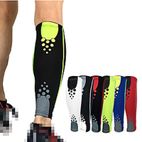 Leg Sleeves Calf Support Calf Compression Sleeves Sporty for Running Marathon Basketball Moisture Wicking Elastic Breathable Men