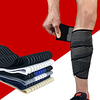 Leg Sleeves Calf Support Calf Compression Sleeves Sporty for Running Marathon Hiking Adjustable Elastic Breathable Men