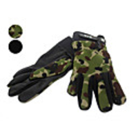 Leisure Sports Cycling Short Finger Polyester Gloves