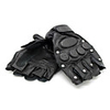 Leisure Sports Motobike Short Finger Leather Gloves