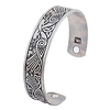 lemegeton celtic knot viking crow bracelet norse magnetic cuff bangle bracelet for men