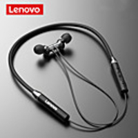 Lenovo Bluetooth5.0 Wireless Headset Magnetic Neckband Earphones IPX5 Waterproof Sport Earbud