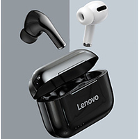 Lenovo LP1S True Wireless Earbuds Bluetooth 5.0 Headphones TWS Stereo Earphones IPX4 Waterproof Sports Headphones with Noise Reduction Technology HD call in-Ear Built-in Mic Headset miniinthebox