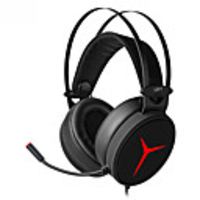 Lenovo Y360 Wired Professional Gaming Headset USB Wired Earphone 50MM Driver 7.1 Surround Sound with Microphone One Key Control