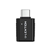 LENTION CB-TP-C3s-BLK USB 3.0 to USB 3.0 Type C USB Hub 1 Ports High Speed Support Thunderbolt 3