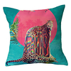 Leopard Double Side Cushion Cover 1PC Soft Decorative Square Throw Pillow Cover Cushion Case Pillowcase for Sofa Bedroom Livingroom Outdoor Superior Quality Machine Washable Outdoor Cushion for Sofa Couch Bed Chair miniinthebox
