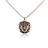 Leopard Head Long Alloy Necklace