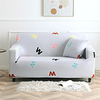 Letter Print Dustproof All-powerful Slipcovers Stretch Sofa Cover Super Soft Fabric Couch Cover with One Free Boster Case(Chair/Love Seat/3 Seats/4 Seats) miniinthebox