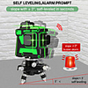 Level instrument green light 12 line laser level automatic leveling 3D wall mounting instrument infrared high precision wall bracket