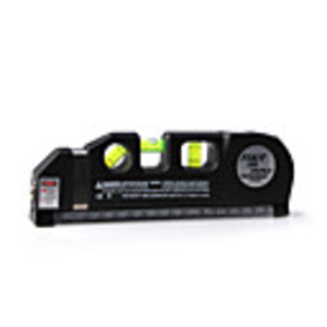 Level Laser Aligner Horizon Vertical with Measuring Tape (3 AG13)