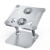 LH-T619 Laptop Cooling Pad Aluminum Alloy Portable Foldable Adjustable Angle Adjustable Height Fan miniinthebox