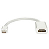 LIFETONE Mini DisplayPort Adapter Cable,  Mini DisplayPort to HDMI 2.0 Adapter Cable Male - Female 1080P 0.15m(0.5Ft) 5.0 Gbps