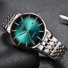 LIGE Quartz Watch Steel Band Watches for Men