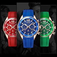 LIGE Quartz Watch Steel Band Watches for Men