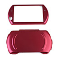 Light Aluminum Case Shell for Sony PSP Go (Red)