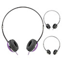 Lightweight Adjustable Headphones (Assorted Colors)