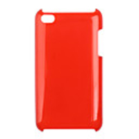 Lightweight Crystal Protective Hard Case for iTouch4(Red)