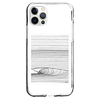 Linear Sea Waves Case For Apple IPhone 12 11 SE2020 Unique Design Protective Case Shockproof Cover TPU Clear Case For IPhone 12 Pro Max XR XS Max IPhone 8 7 miniinthebox