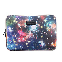 LiSEN 13.3 Inch Laptop / 14 Inch Laptop / 15.6 Inch Laptop Sleeve Nylon Fiber Galaxy Unisex Water Proof Shock Proof