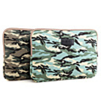 LITBest 11.6 Inch Laptop / 12 Inch Laptop / 13.3 Inch Laptop Sleeve Canvas Camo / Camouflage / Printing for Men for Women for Business Office Shock Proof