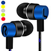 LITBest 12 Wired In-ear Earphone 3.5mm Audio Jack Stereo InLine Control for Sport Fitness