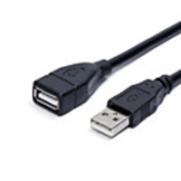 LITBest 30mm USB 2.0 to USB 2.0 Male - Female 0.3m(1Ft) PVC