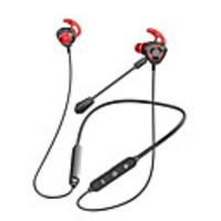 LITBest 66 Wireless Bluetooth 5.0 Wearable Noise Reduction Gaming Earphones with Mic Wireless Earphone Neckband Sports Headphones