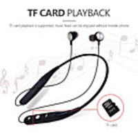 LITBest 733TF Neckband Headphone Bluetooth5.0 Sweatproof for Mobile Phone