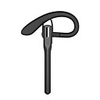 LITBest 8 Mono-ear Bluetooth Headset Ear Hook Style Business Model Wireless Earphone Long Standby High-capacity Earbuds with USB Port