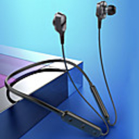 LITBest 89 Neckband Headphone Bluetooth5.0 Stereo with Microphone with Volume Control for Sport Fitness