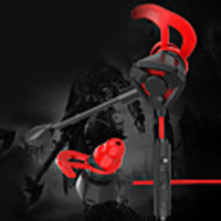 LITBest 9 Wired In-ear Earphone 3.5mm Audio Jack Stereo Dual Drivers with Microphone with Volume Control InLine Control for Gaming