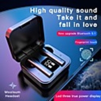 LITBest AIR2S Wireless Earbuds TWS Headphones Bluetooth5.0 HIFI with Charging Box Sweatproof LED Power Display for Mobile Phone