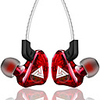 LITBest AK5 Wired In-ear Earphone 3.5mm Audio Jack with Microphone with Volume Control Sweatproof InLine Control for Travel Entertainment