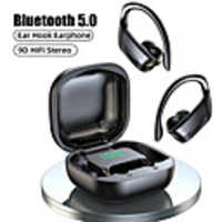 LITBest B12 TWS Wireless Headphones Bluetooth 5.0 Earphones 9D Hifi Stereo Sports Waterproof Headphone LED Display Earphone Ear Hook Headset