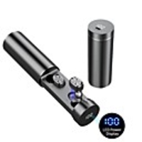 LITBest B9 Wireless Earbuds TWS Headphones Wireless Stereo with Charging Box IPX5 Mobile Power for Smartphones Smart Touch Control for Premium Audio