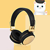 LITBest Bluetooth 5.0 Headphones Foldablel Bass Stereo Wireless Earphone Noise Reduction Gaming Headset Microphone MP3 For Mobile PC Sport Fitness
