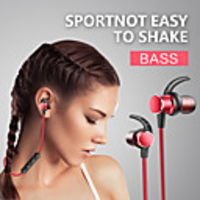 LITBest BTKDK-09 Neckband Headphone Bluetooth4.1 Stereo Sweatproof for Mobile Phone