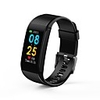 LITBest CK18 Men Women Smart Bracelet Smartwatch Android iOS Bluetooth Waterproof Touch Screen Heart Rate Monitor Blood Pressure Measurement Sports ECGPPG Pedometer Call Reminder Sleep Tracker Find