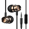 LITBest E11 Wired In-ear Earphone 3.5mm Audio Jack with Volume Control Sweatproof for Sport Fitness