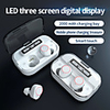 LITBest G05 TWS True Wireless Earbuds Bluetooth5.0 Stereo with Microphone with Charging Box Sweatproof IPX5 for Sport Fitness