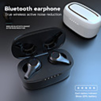 LITBest G08 TWS True Wireless Earbuds Bluetooth5.0 Stereo with Charging Box Sweatproof ANC Active Noice-Cancelling Auto Pairing for Gaming