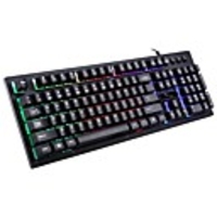 LITBest G160 USB Wired Gaming Keyboard Gaming Luminous Multicolor Backlit 104 pcs Keys