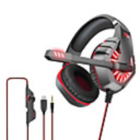 LITBest GT82 Headphones Stereo Gaming Headset with Microphone Suitable Computer PS4 Mobile (usb3.5mm Noise reduction Low accent)