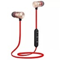 LITBest HBQ- M5 Neckband Headphone Wireless Stereo with Microphone with Volume Control for Sport Fitness