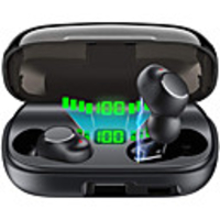 LITBest JS2 Wireless Earbuds TWS Headphones Bluetooth5.0 Stereo with Microphone HIFI with Charging Box Auto Pairing for Mobile Phone